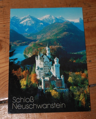 Front of postcard 047: Castle Neuschwanstein