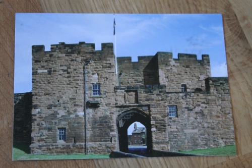 Front of postcard 59: Carlisle Castle