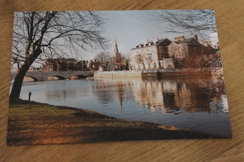 Front of postcard 64: Bedford