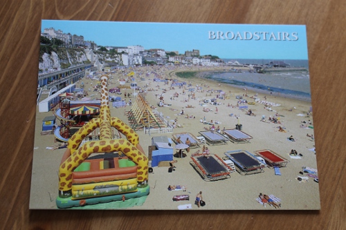 Front of postcard 66: Broadstairs